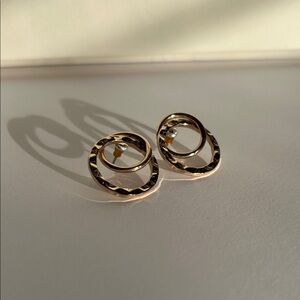 Classic Gold-Tone modern Earrings